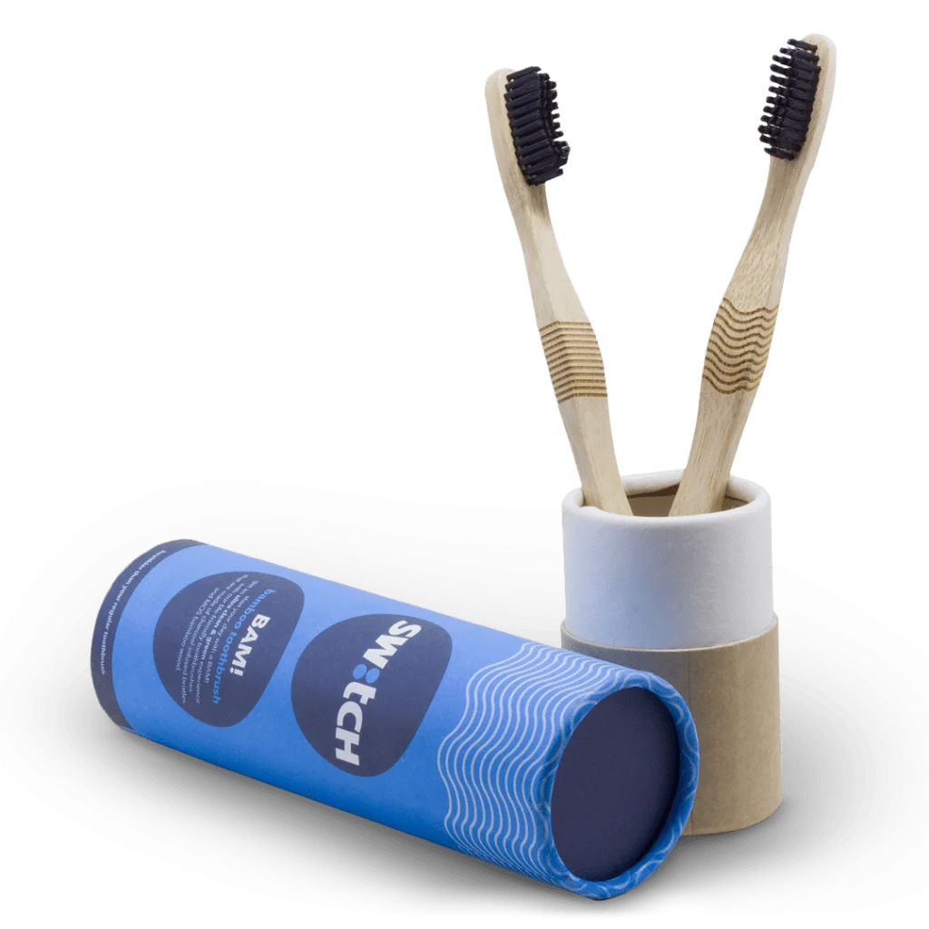 Natural Bamboo Toothbrush by The Switch Fix