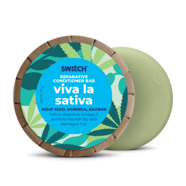 Reparative Conditioner Bar for Dehydrated Hair - Viva La Sativa